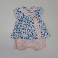 Flower Print Woven All-In-One Baby Suits