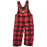 Baby Boys Check Dungaree