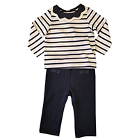 Babies Girl Knit Top & Trouser Set