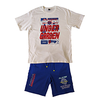 Mens Crew Neck T-Shirt & Short Set