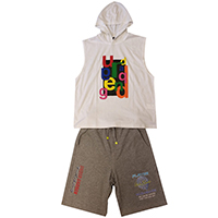 Mens Hoodie & Short Set